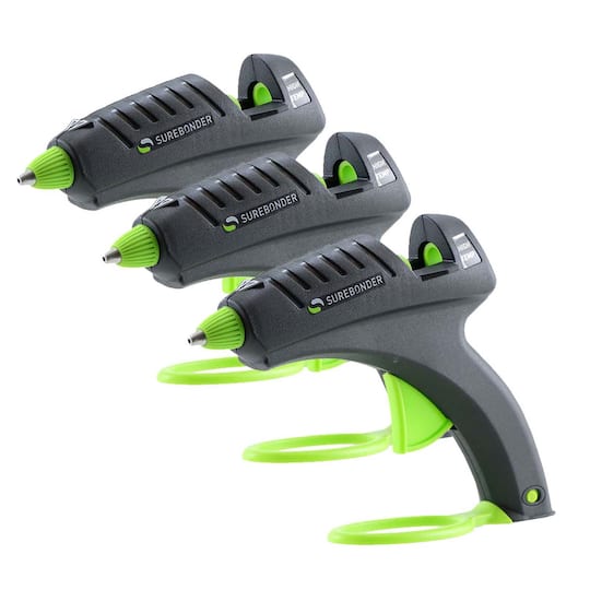 Surebonder® Plus Series High Temperature Hot Glue Gun, 3ct.